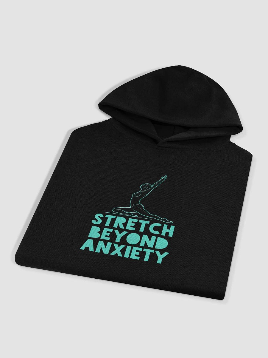 Stretch Beyond Anxiety Hoodie | Empower Your Journey to Inner Peace with Motivational Yoga Apparel product image (4)