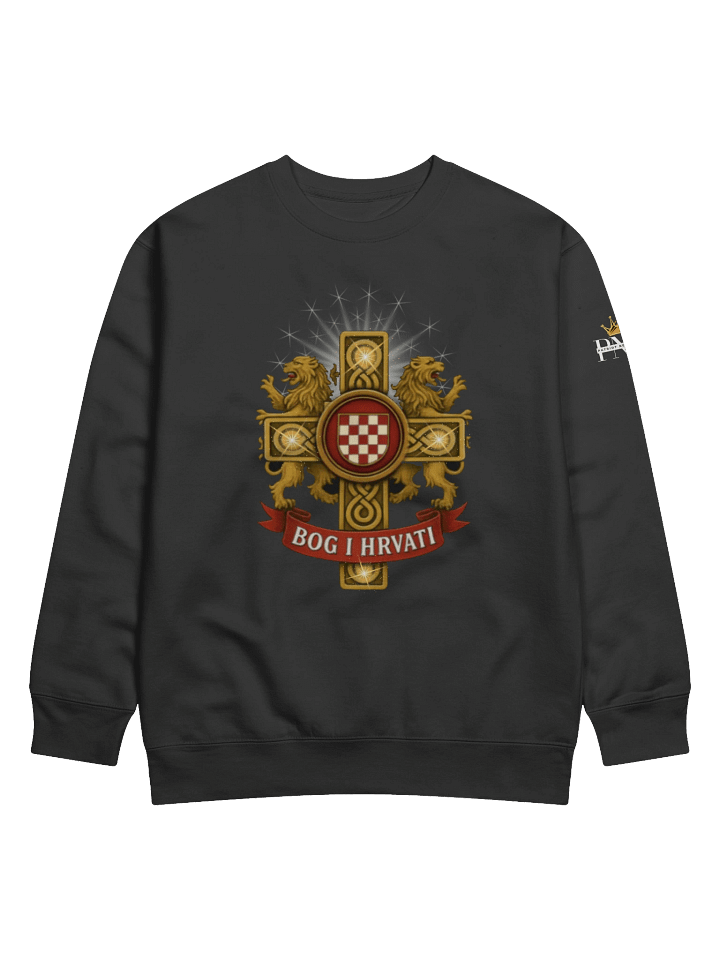 Vukovar Grad Heroj Crown Graphic Sweatshirt product image (7)