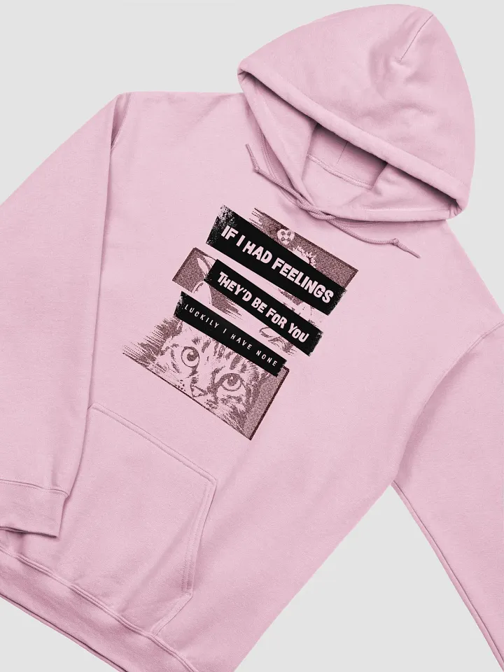 Vintage Cat Gaze -regular fit hoodie product image (2)