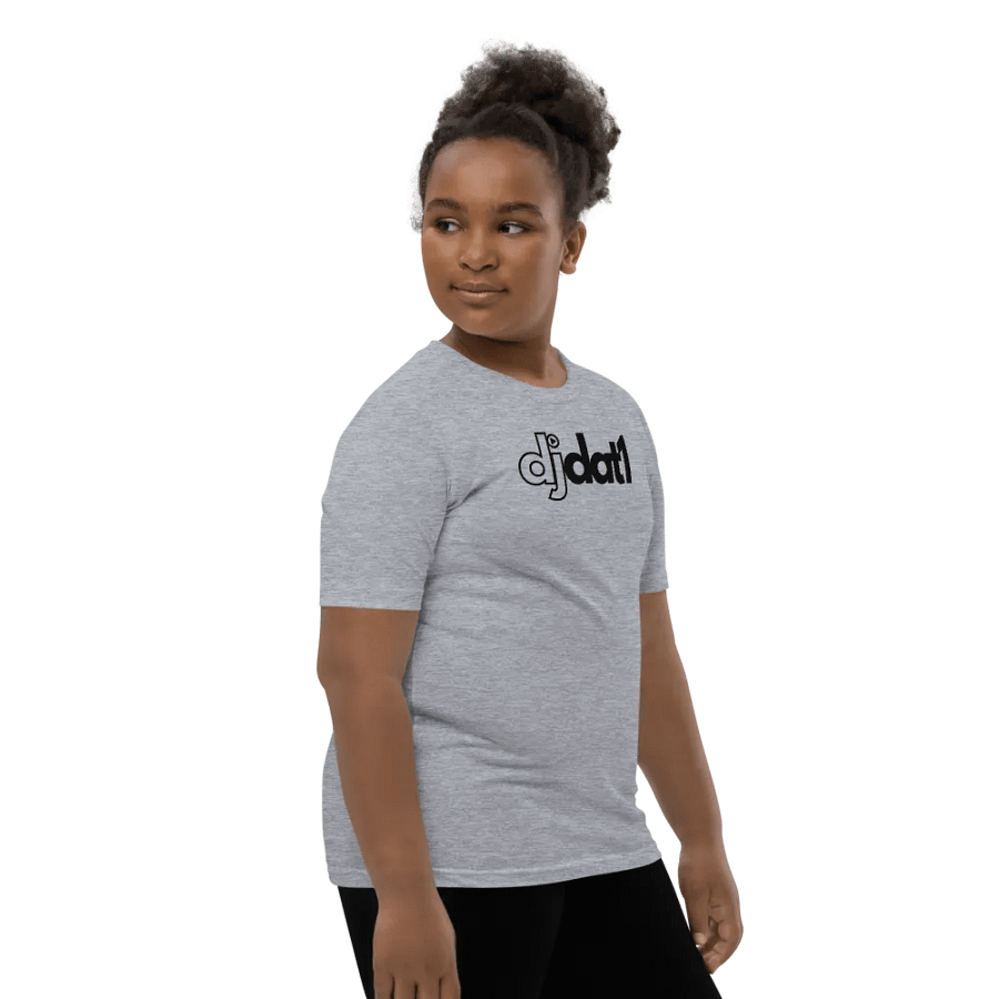 [DJDAT1] Youth T-Shirt (black logo) product image (71)