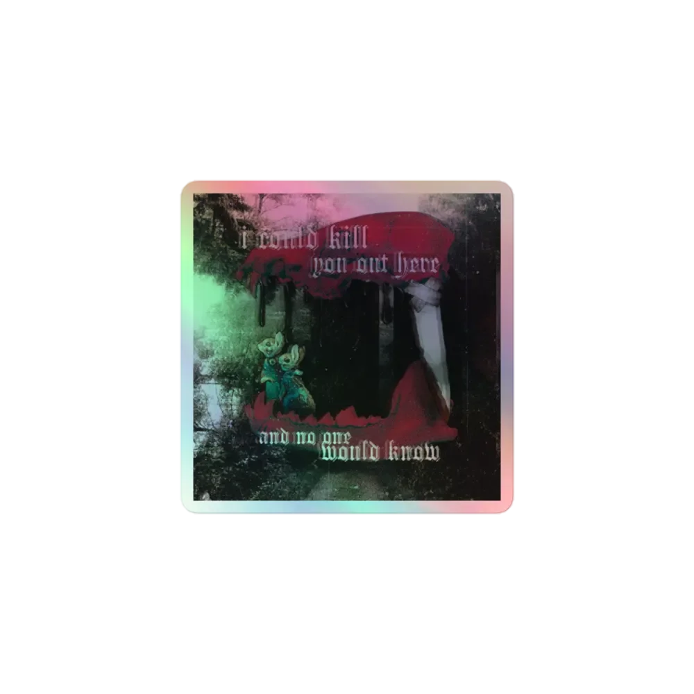 Predator//Pray Holographic Sticker product image (1)