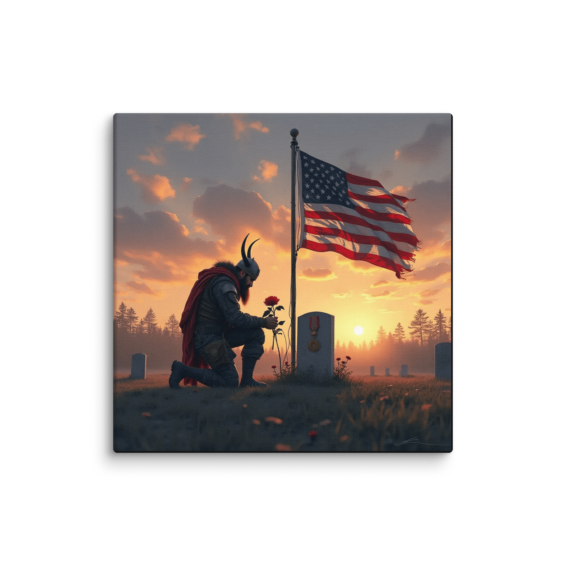 "Honor Beyond Time" Canvas product image (1)