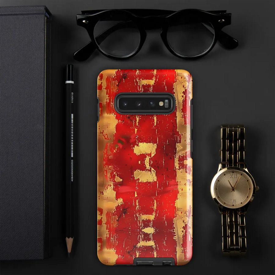Ethereal Red and Gold Samsung® Case product image (51)