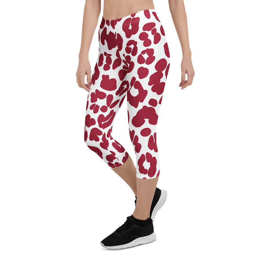 Leopard Chic Capri Leggings product image (5)