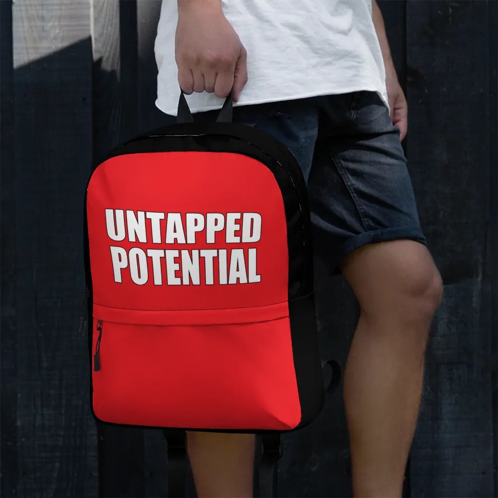 Untapped Potential Red Backpack product image (4)