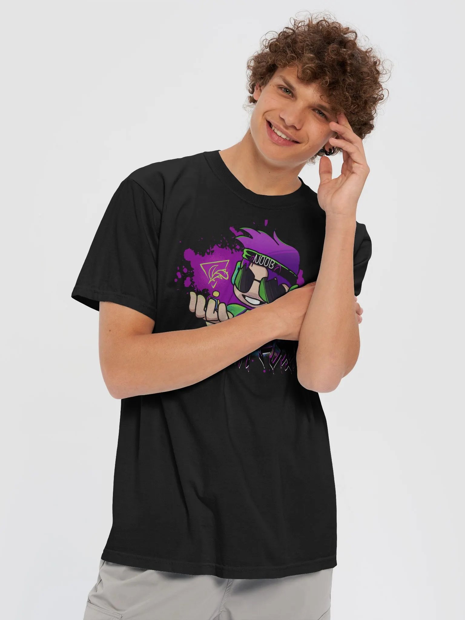 NightFoxx Spray Paint Tee product image (5)