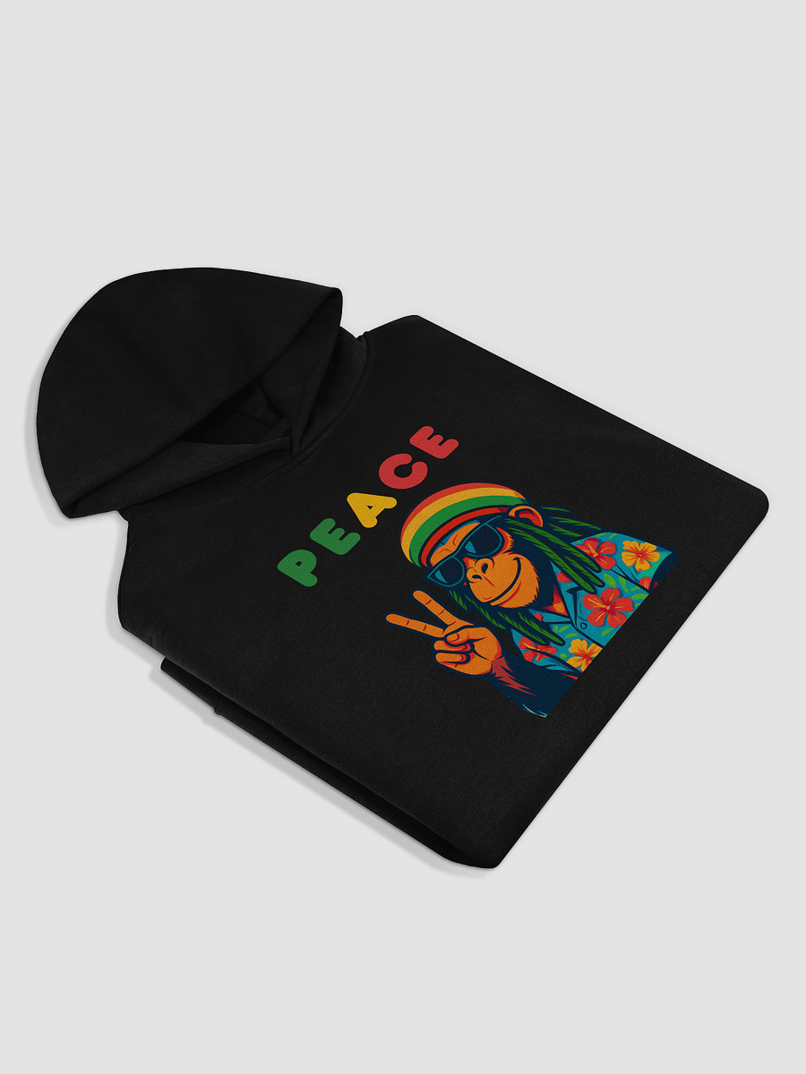 Chill Monkey Peace Sign Hoodie product image (13)