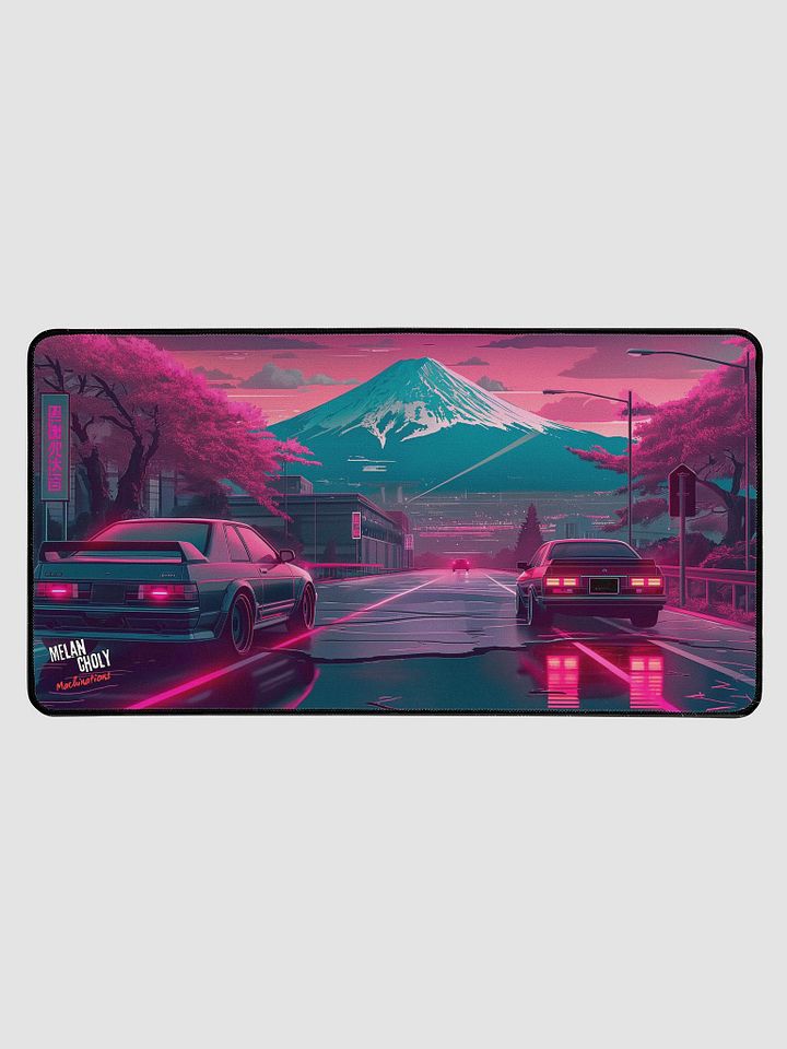 Neon Fuji Desk Mat product image (1)