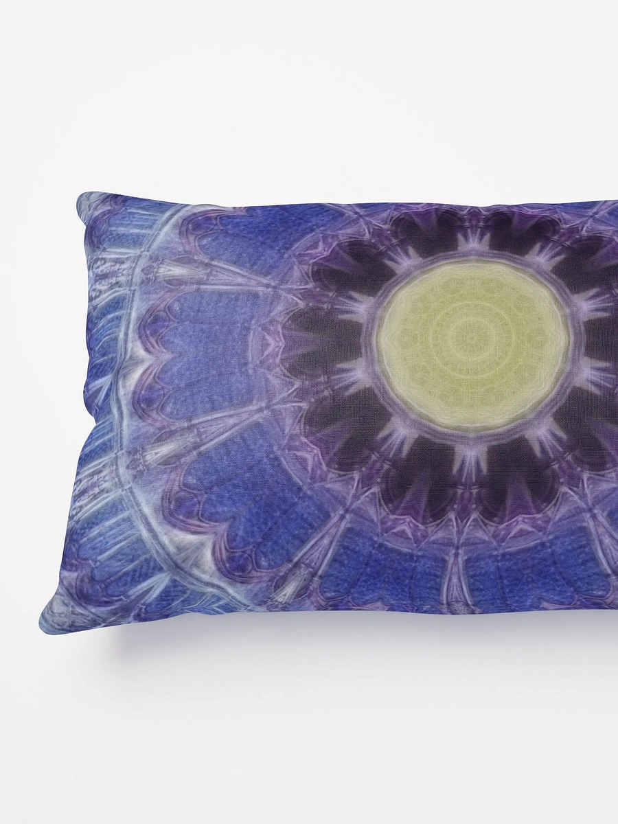 Blue Cathedral Kaleidoscope Throw Pillow product image (7)