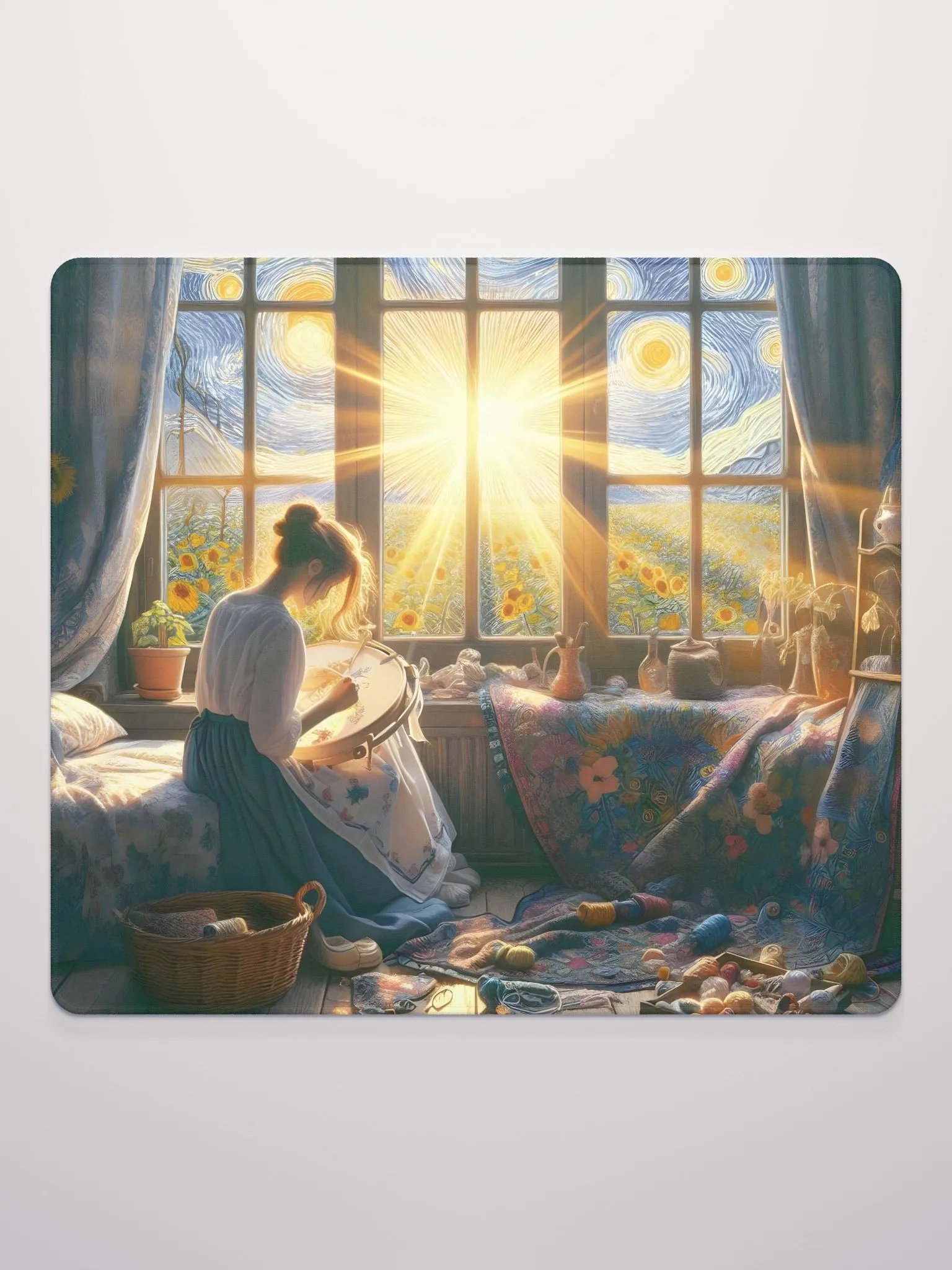 Starry Night Gaming Mouse Pad product image (4)