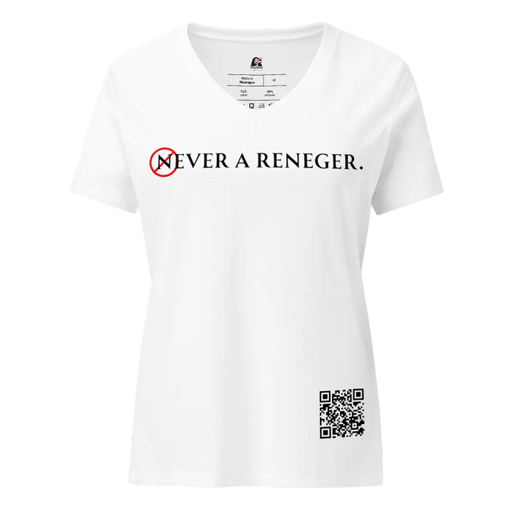 "Never A Reneger" BIG SPADES League Shirt product image (1)