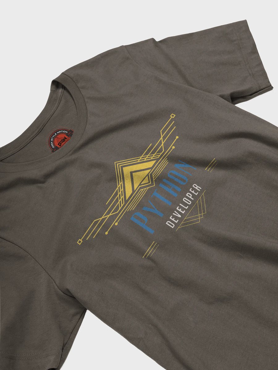Python Developer Code Artisan - Bella+Canvas Unisex T-Shirt (Super Soft Classic Fit) product image (3)