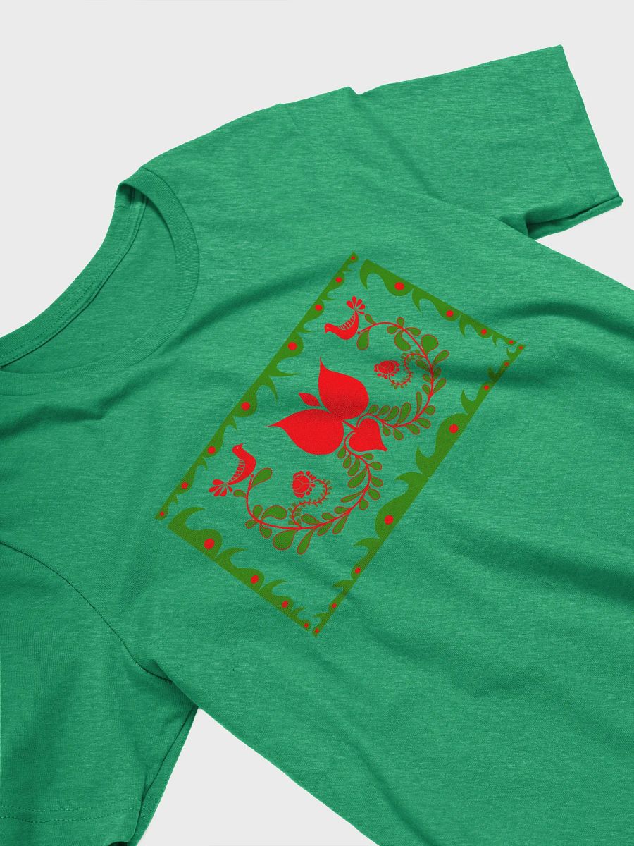 Hungary Green Folk-Inspired T-Shirt product image (3)