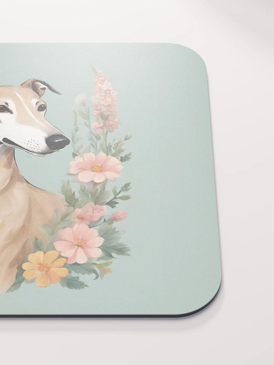 Floral Greyhound Mouse Pad product image (5)