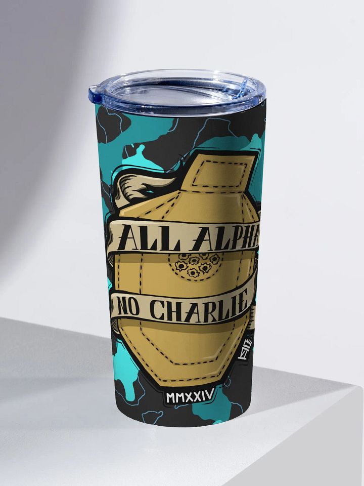 Alpha Badge Tumbler product image (2)