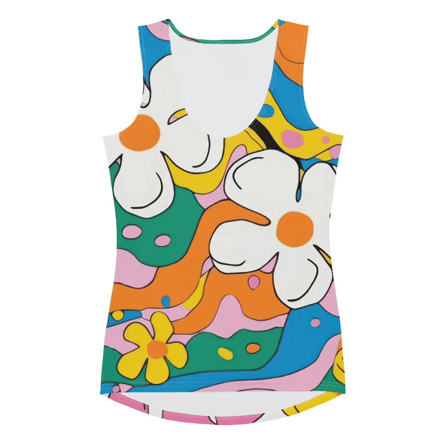 Retro Floral Garden Women's Tank Top product image (8)