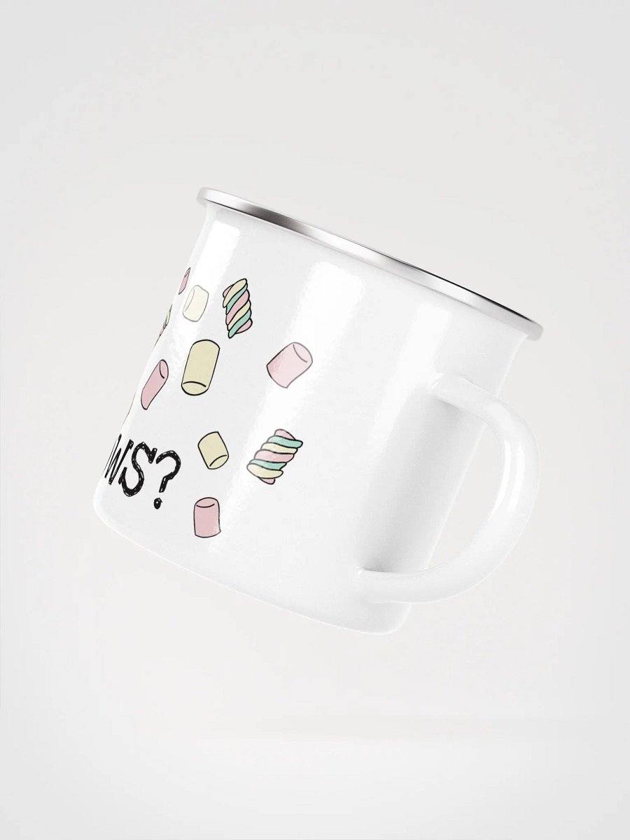 Will there be... Marshmallows? Enamel mug product image (3)