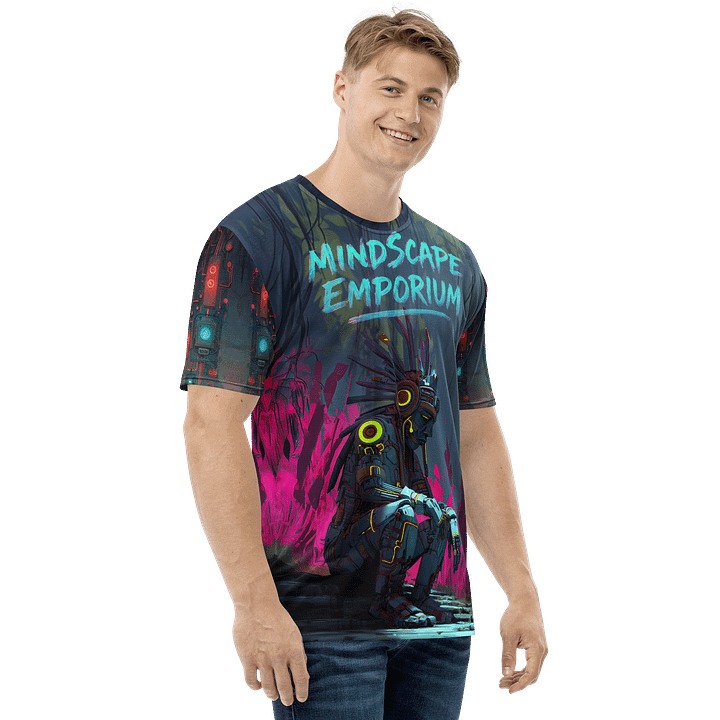 Digital Shaman – Mindscape Emporium Neon Graffiti Tee product image (1)