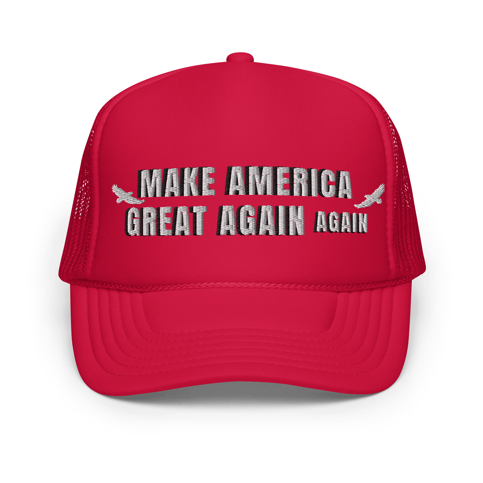 Maga trucker cap embroidered, Make America Great again with eagles product image (1)