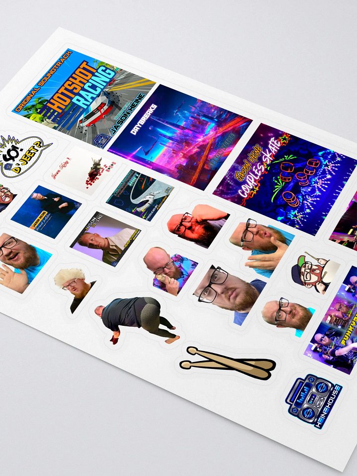 Kiss-Cut Sticker Collage - Heine House Assortment product image (2)