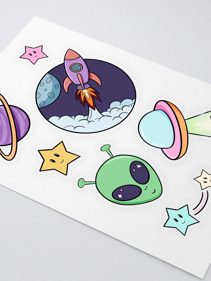 space vibes stickers product image (2)