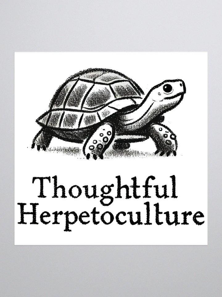 Thoughtful Herpetoculture Sticker product image (3)