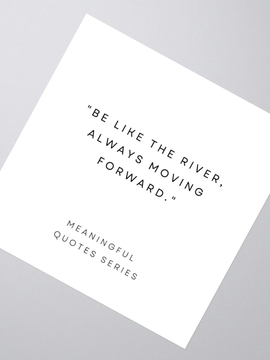 River Wisdom Kiss Cut Stickers product image (4)