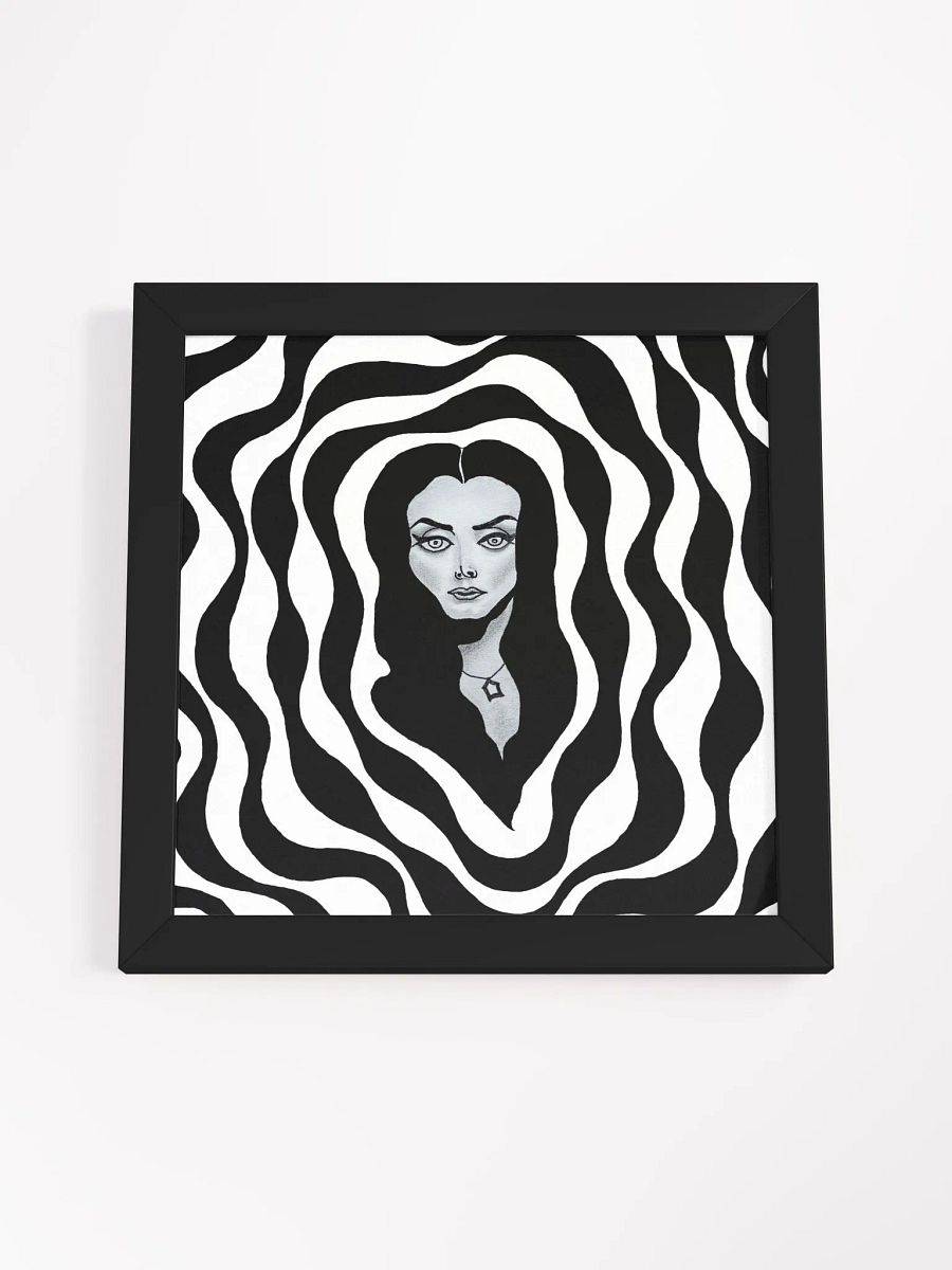 Morticia Addams framed print product image (4)