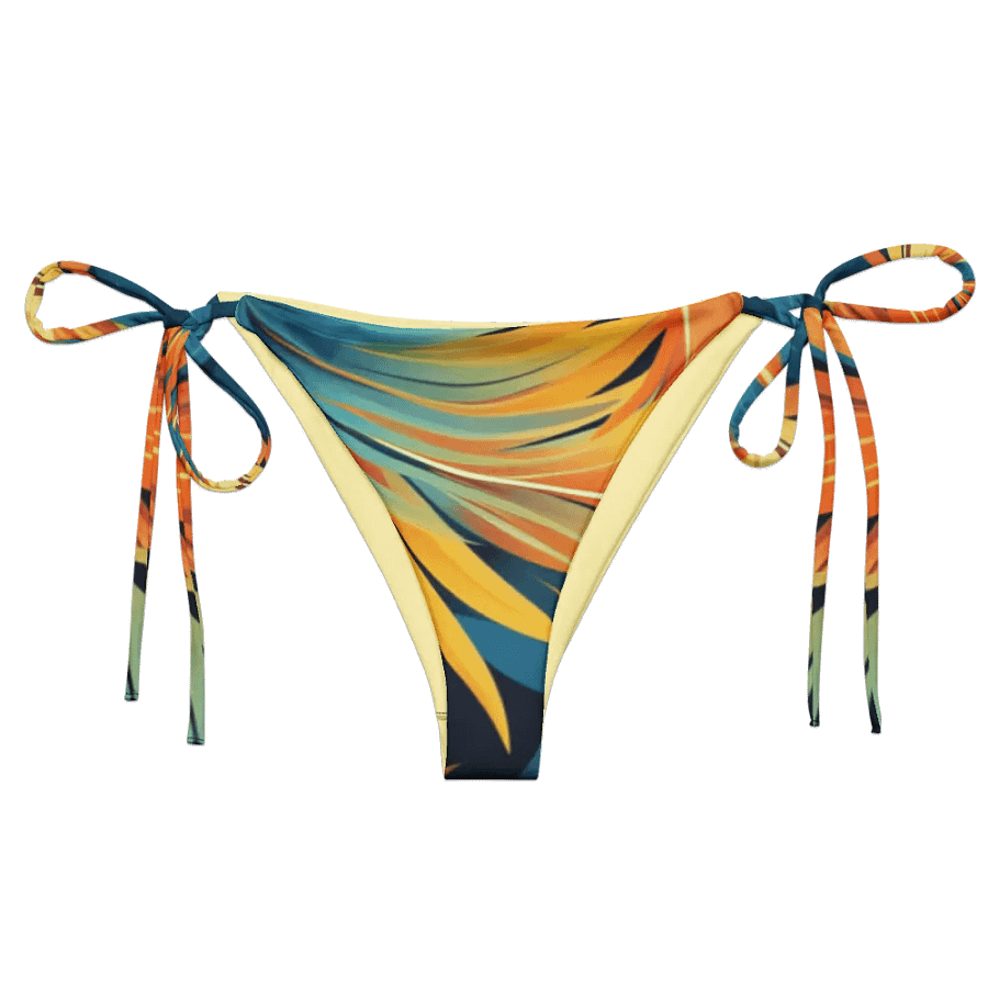 Tropical Flow String Bikini Bottom product image (6)