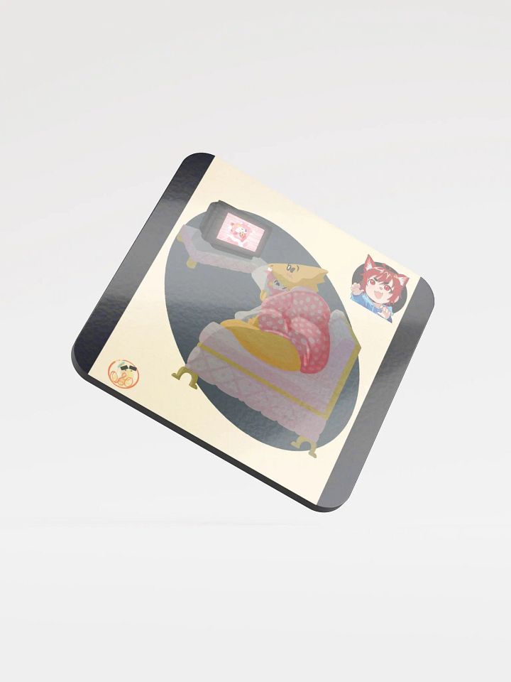 Relaxing Alphys - Coaster product image (1)