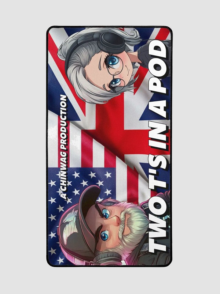 NEW STYLE - Two T's in a Pod Desk Mat product image (2)