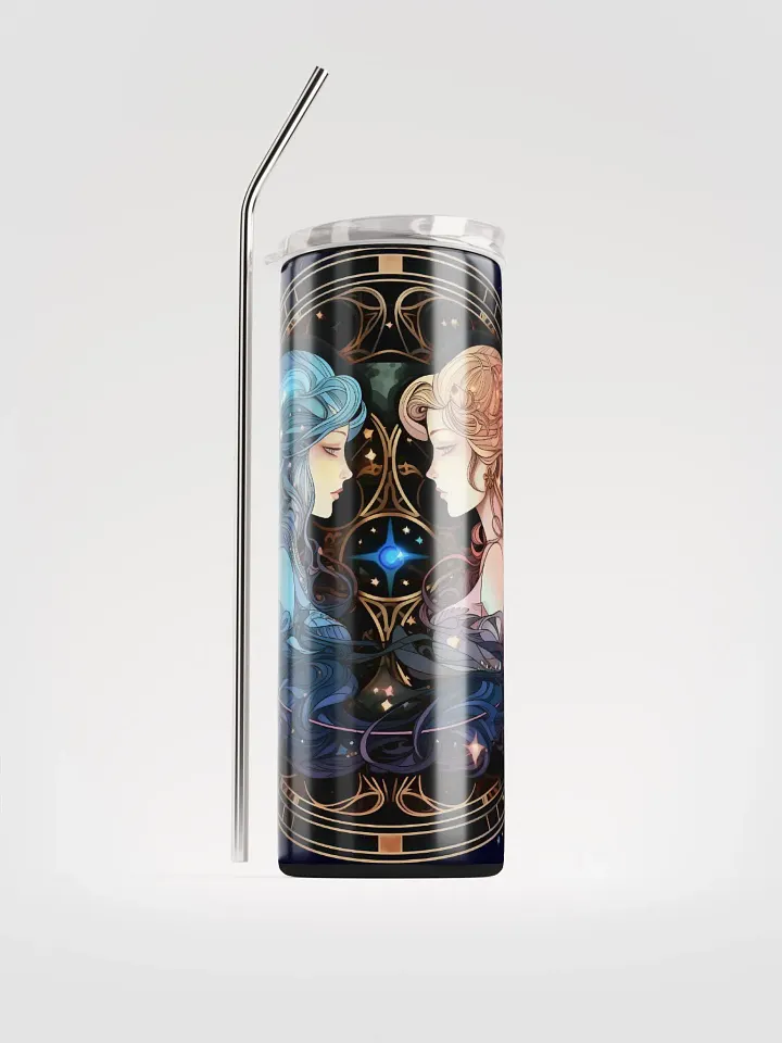 Gemini Zodiac Stainless Steel Tumbler - Keep Your Beverages Fresh in Style product image (1)