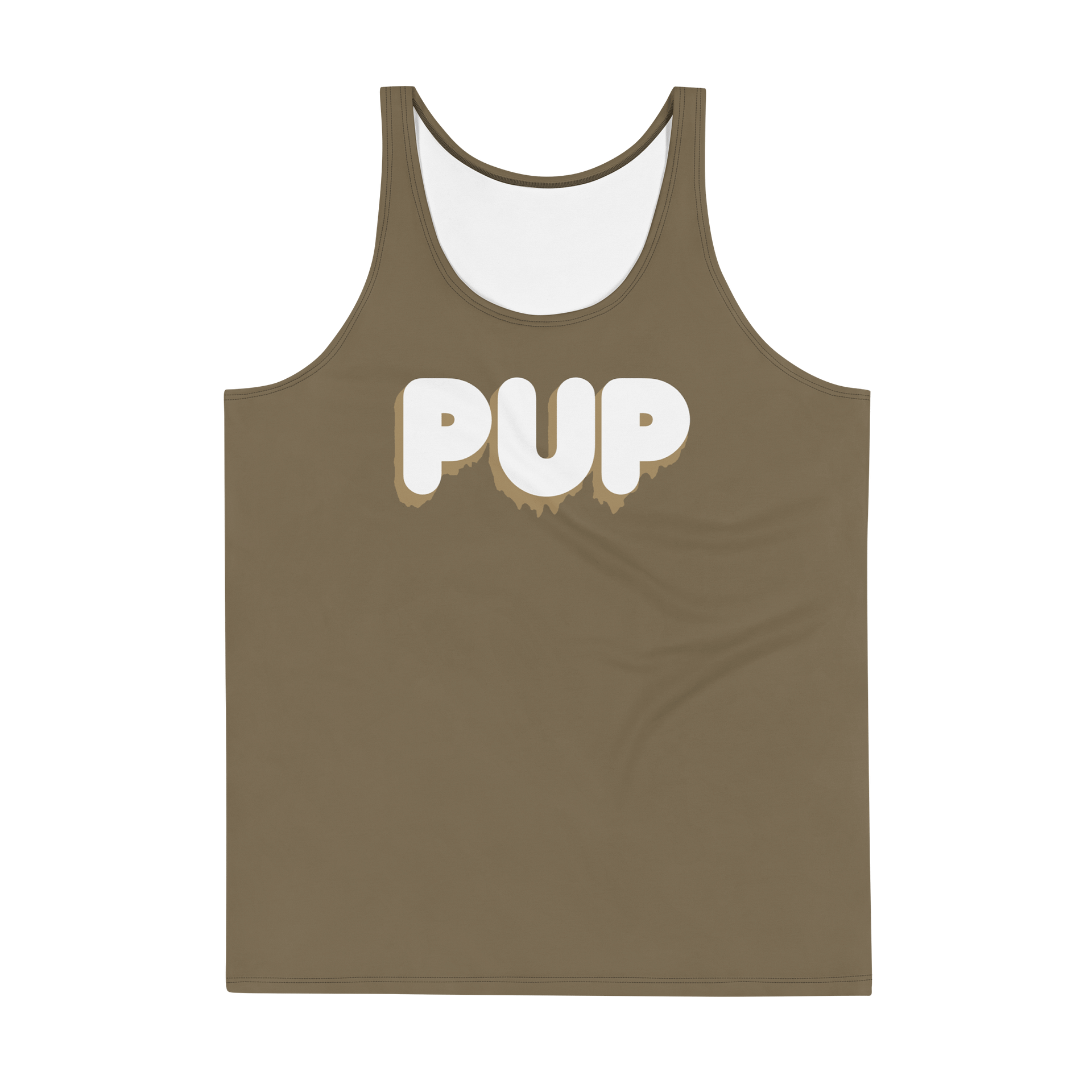 Identity Tank - PUP - Brown / Light Brown / White product image (1)