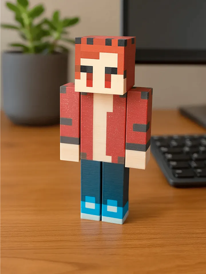 Crimson Sparkle MiniFella - 1st Edition product image (2)