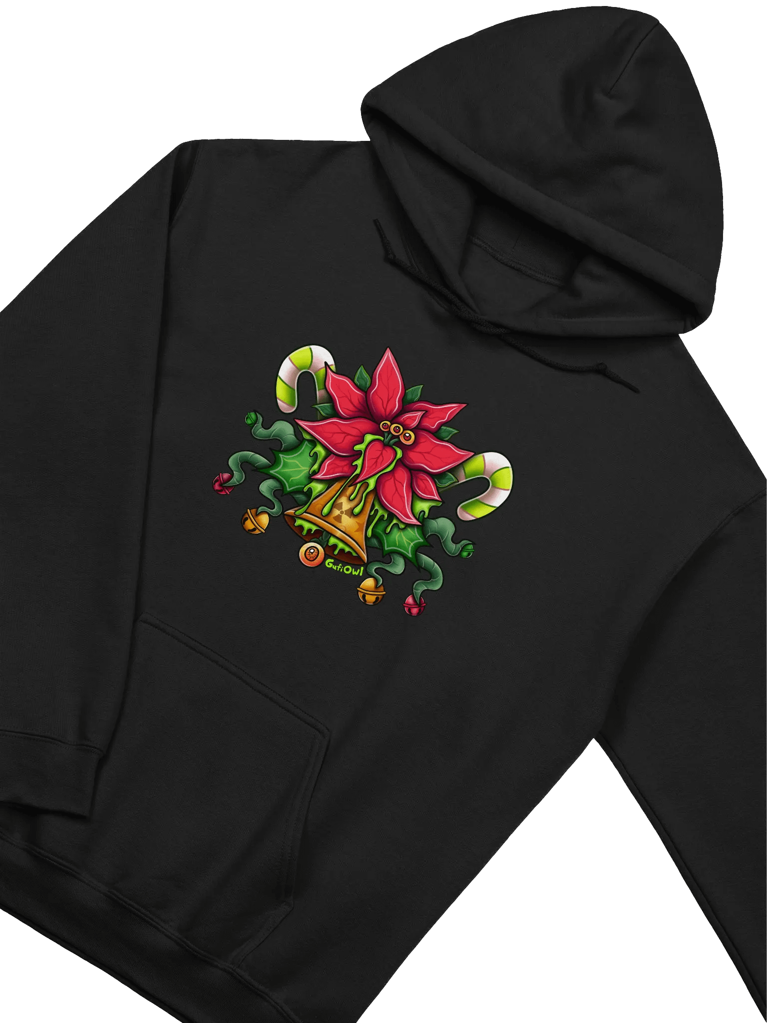 Radioactive Poinsettia Hoodie product image (8)