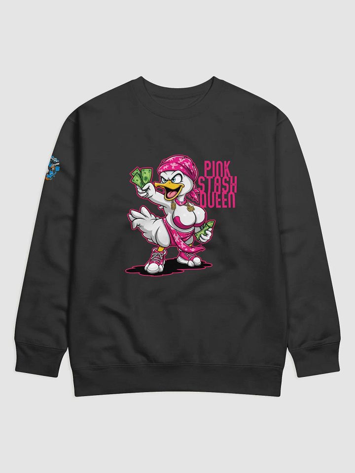 Durti3Goos3 - Durti3 Duck Gang – Pink Stash Queen Unisex Sweatshirt product image (1)