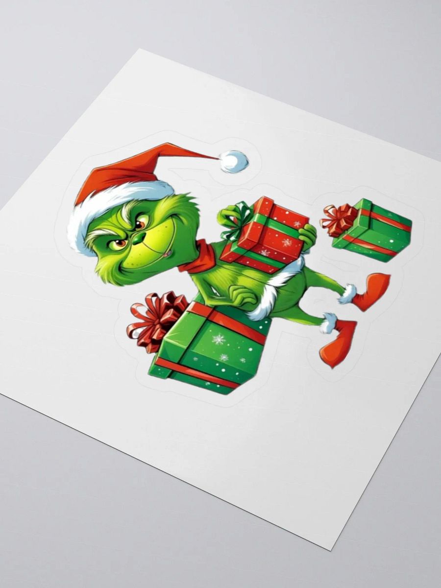 Grinch Santa Sticker Set product image (3)