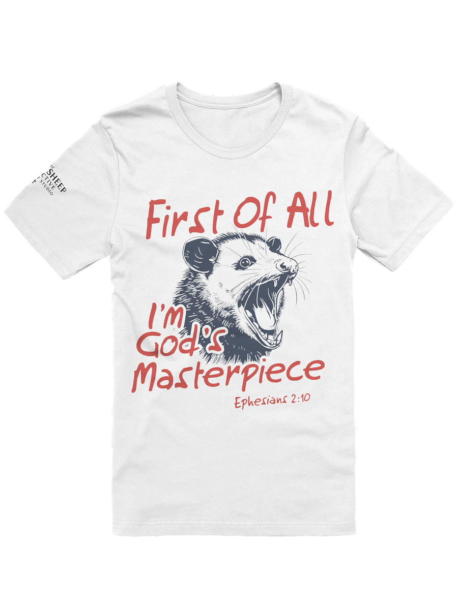God's Masterpiece Opossum T-Shirt product image (1)