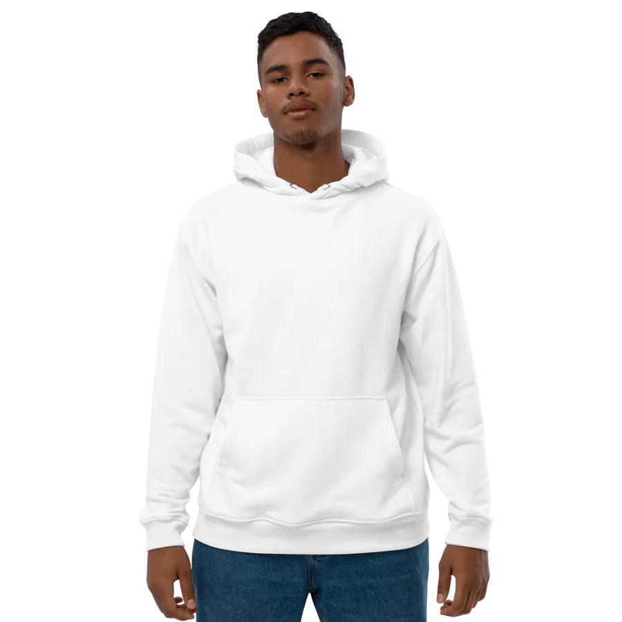 Emblem Hoodie White product image (4)
