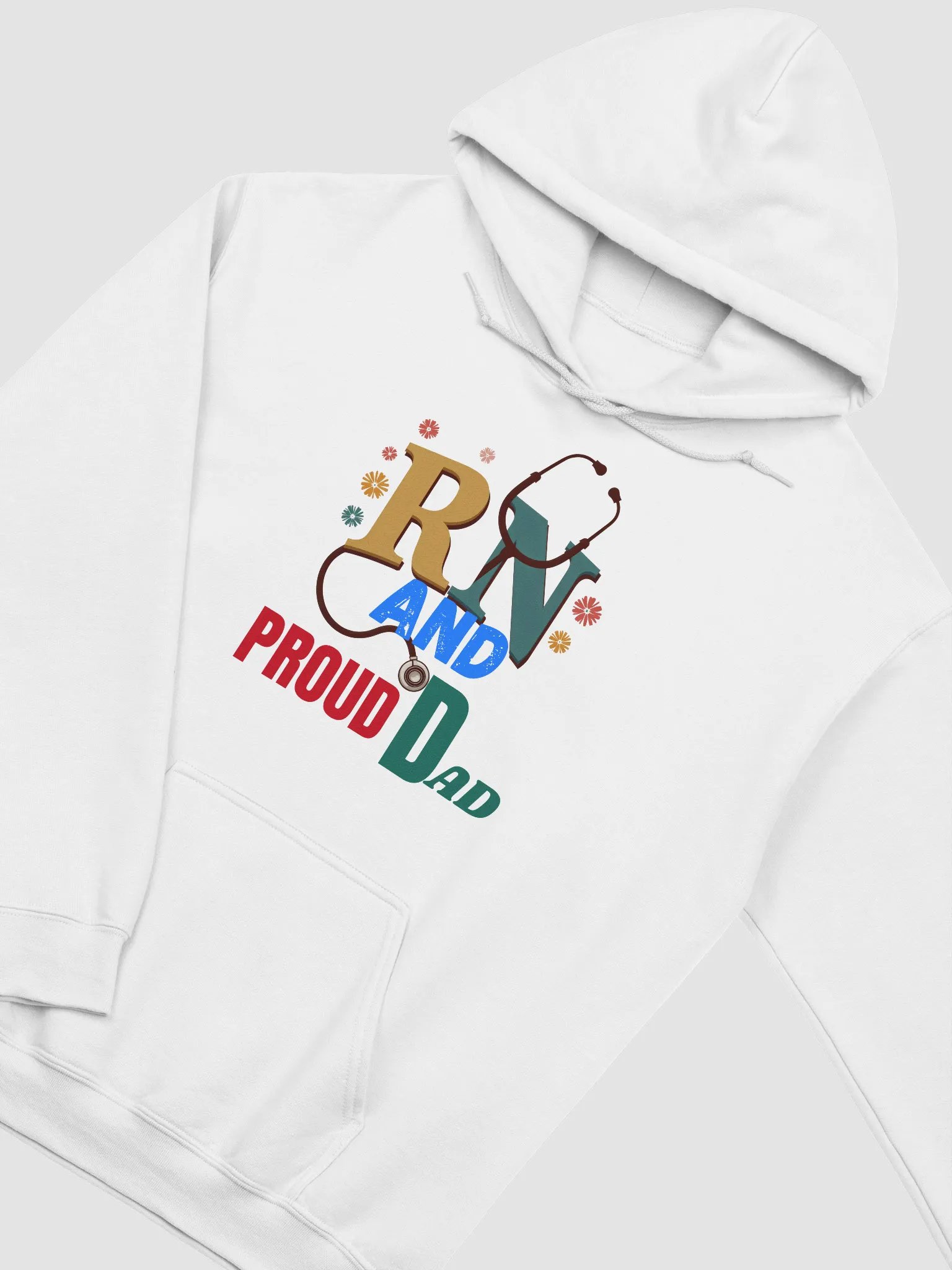 Proud RN Stethoscope Hoodie product image (18)