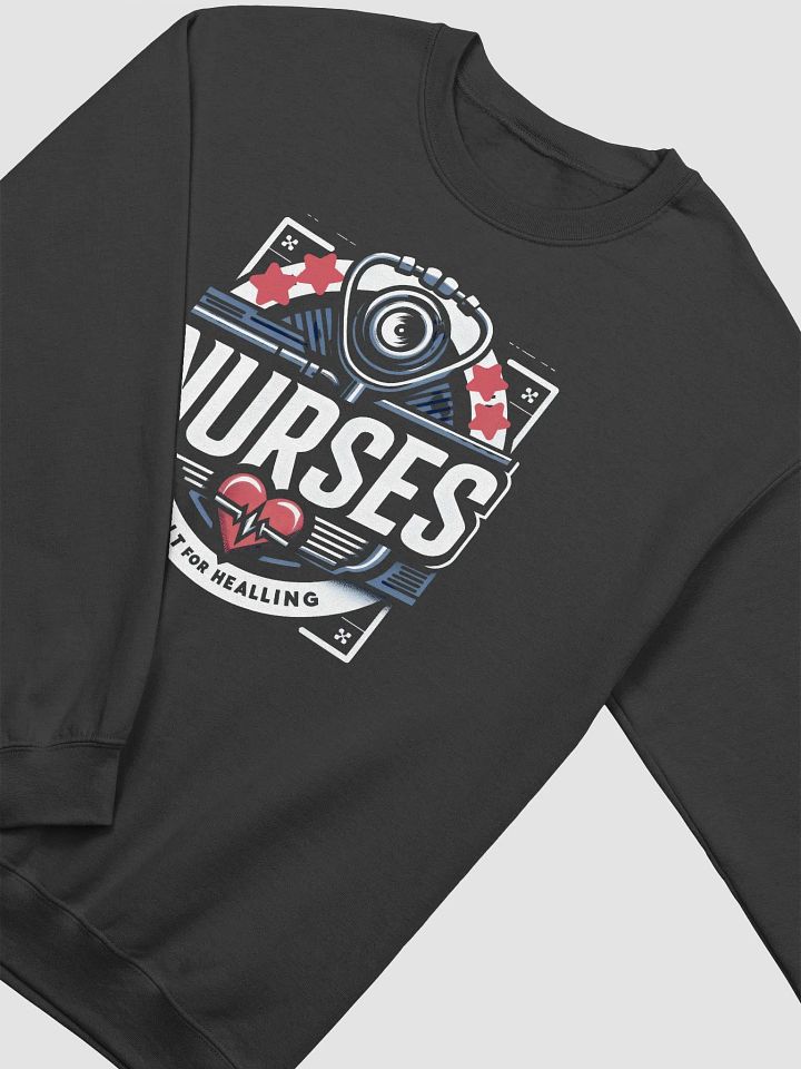 NURSES: Built for Healing Crewneck Sweatshirt product image (12)