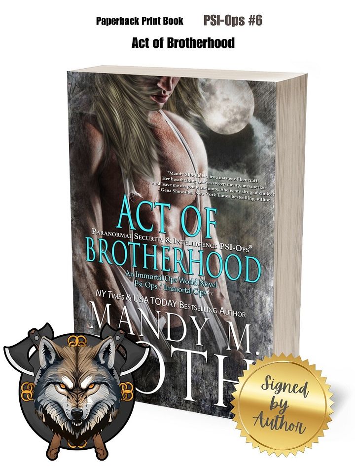 Act of Brotherhood Signed Paperback Print Book product image (1)