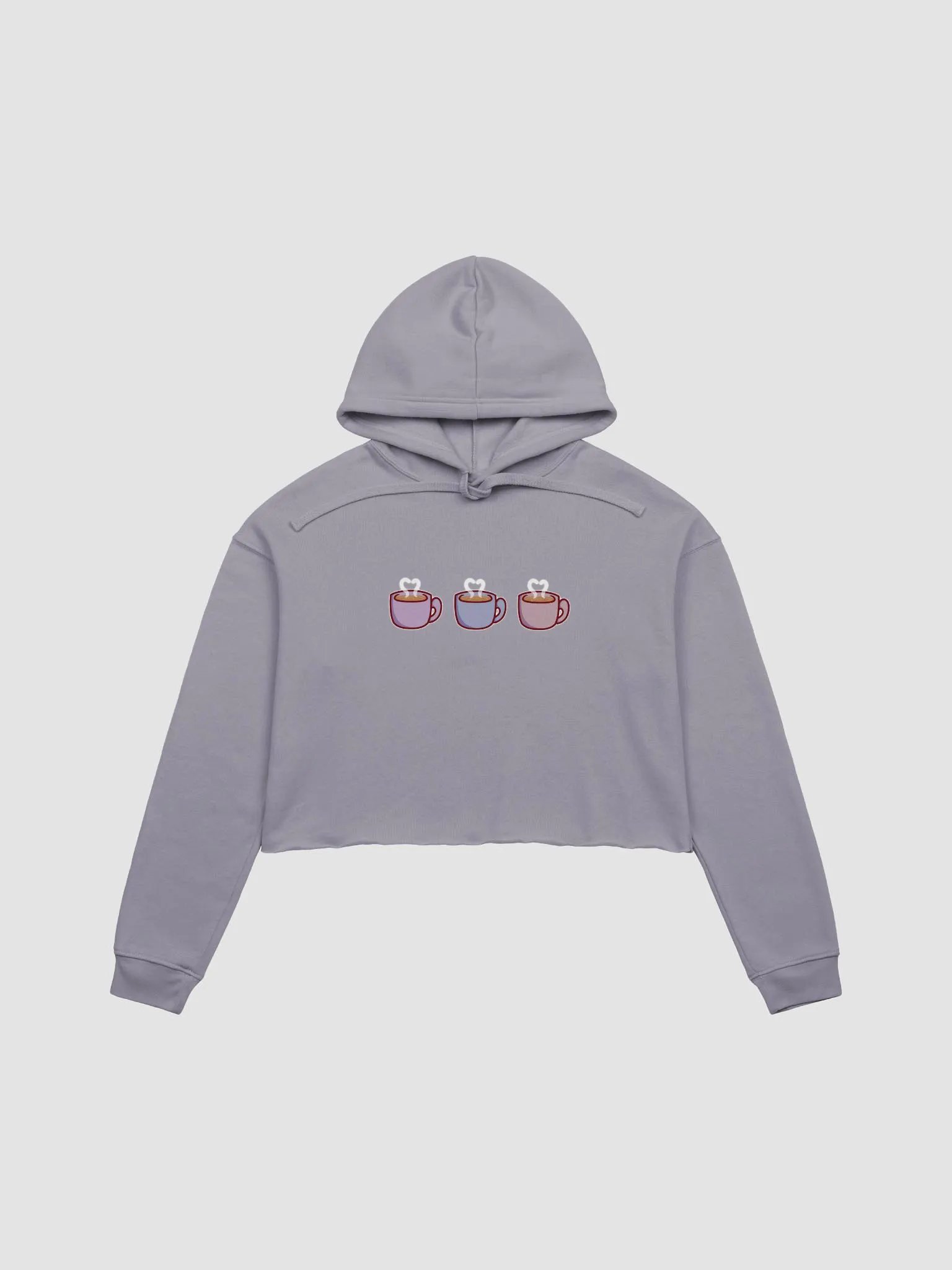 Cute & Cozy Hot Drinks Cropped Hoodie product image (1)
