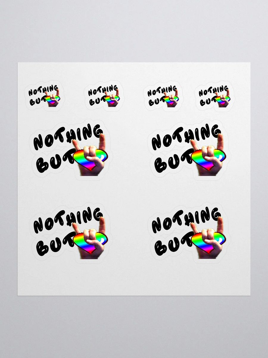 Nothing But Love - Stickers - Pride Edition product image (1)