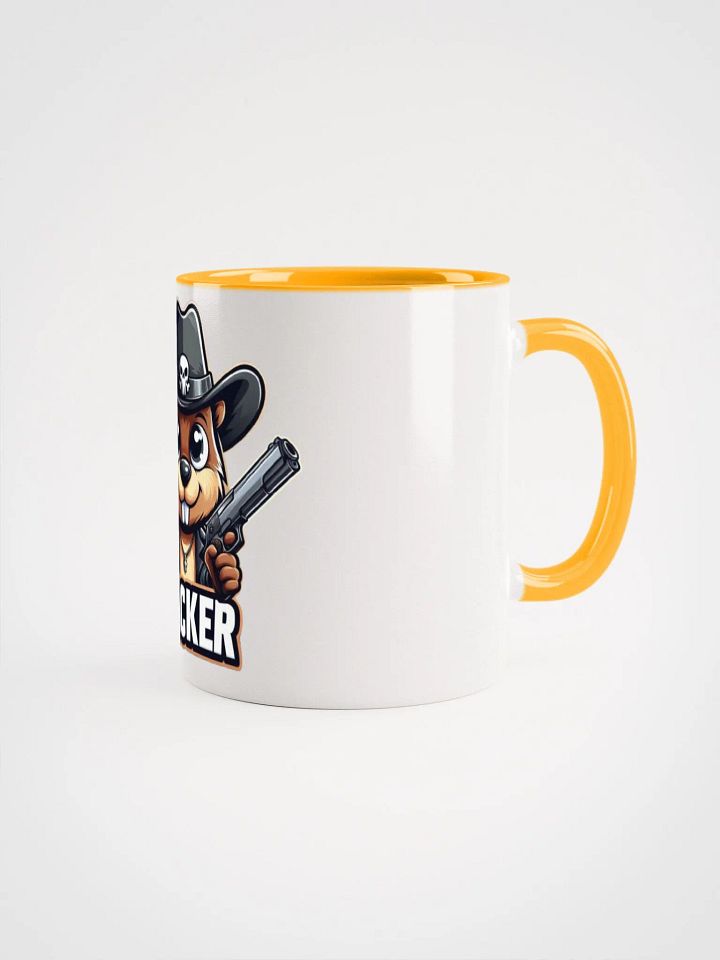 Hacker's Outlaw Beaver Ceramic Mug product image (1)