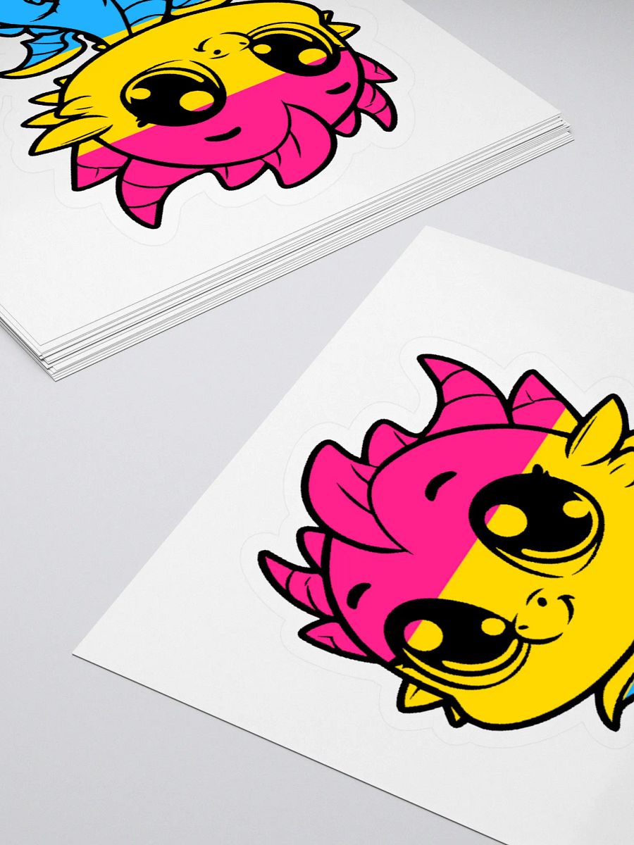 Pansexual Pride Dragon Sticker product image (4)