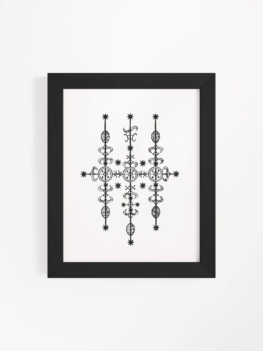 Frame with Marasa vèvè product image (37)
