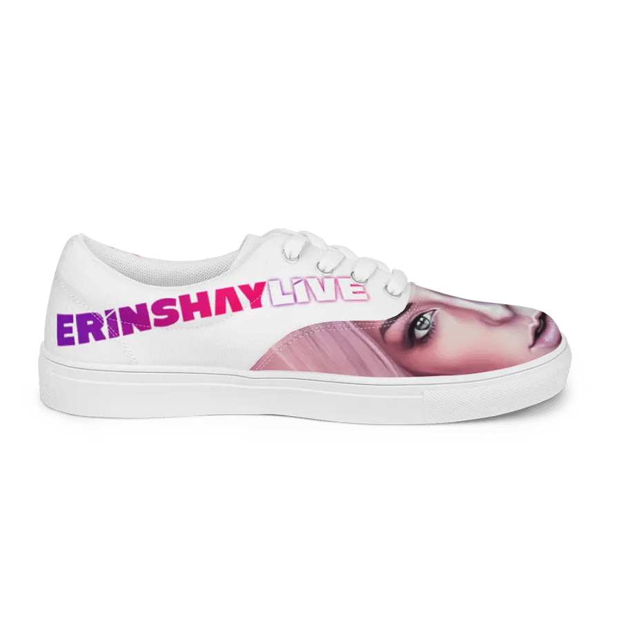 ErinShayLive - Woman's lace up canvas shoes product image (6)