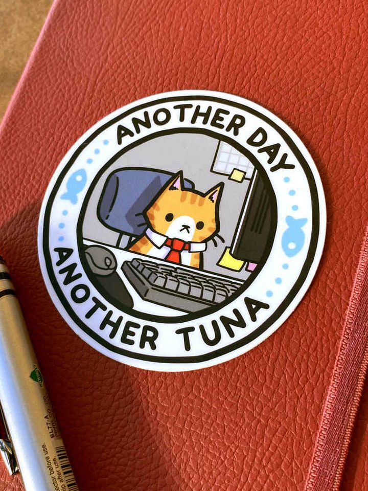 Another Day Another Tuna Sticker product image (1)