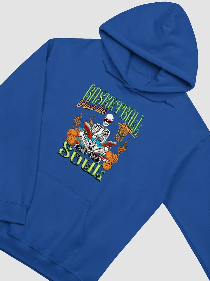 Basketball Fuel the Soul Skeleton Hoop Dreams Hoodie product image (2)